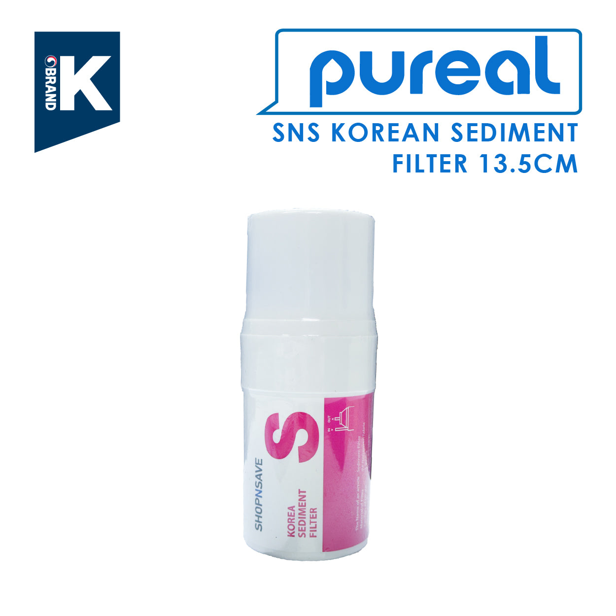 (JAKIM HALAL) Picogram 4" Water Filter Cartridge Compatible to SK, Cuckoo & OEM Water Purifier