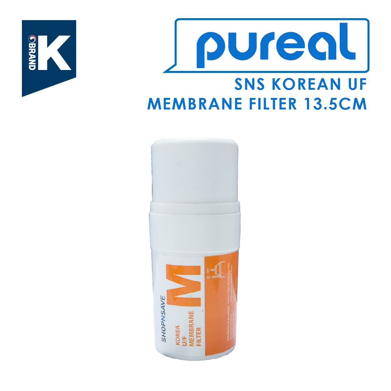 (JAKIM HALAL) Picogram 4" Water Filter Cartridge Compatible to SK, Cuckoo & OEM Water Purifier