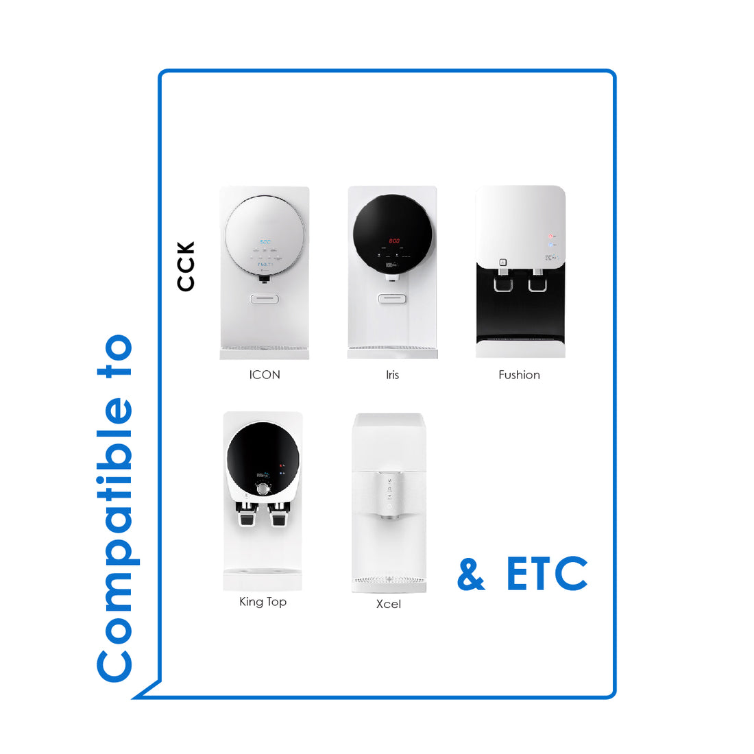 (JAKIM HALAL) Pureal Picogram 20cm NS RO(60GPD) Water Filter Cartridges 4pcs Set