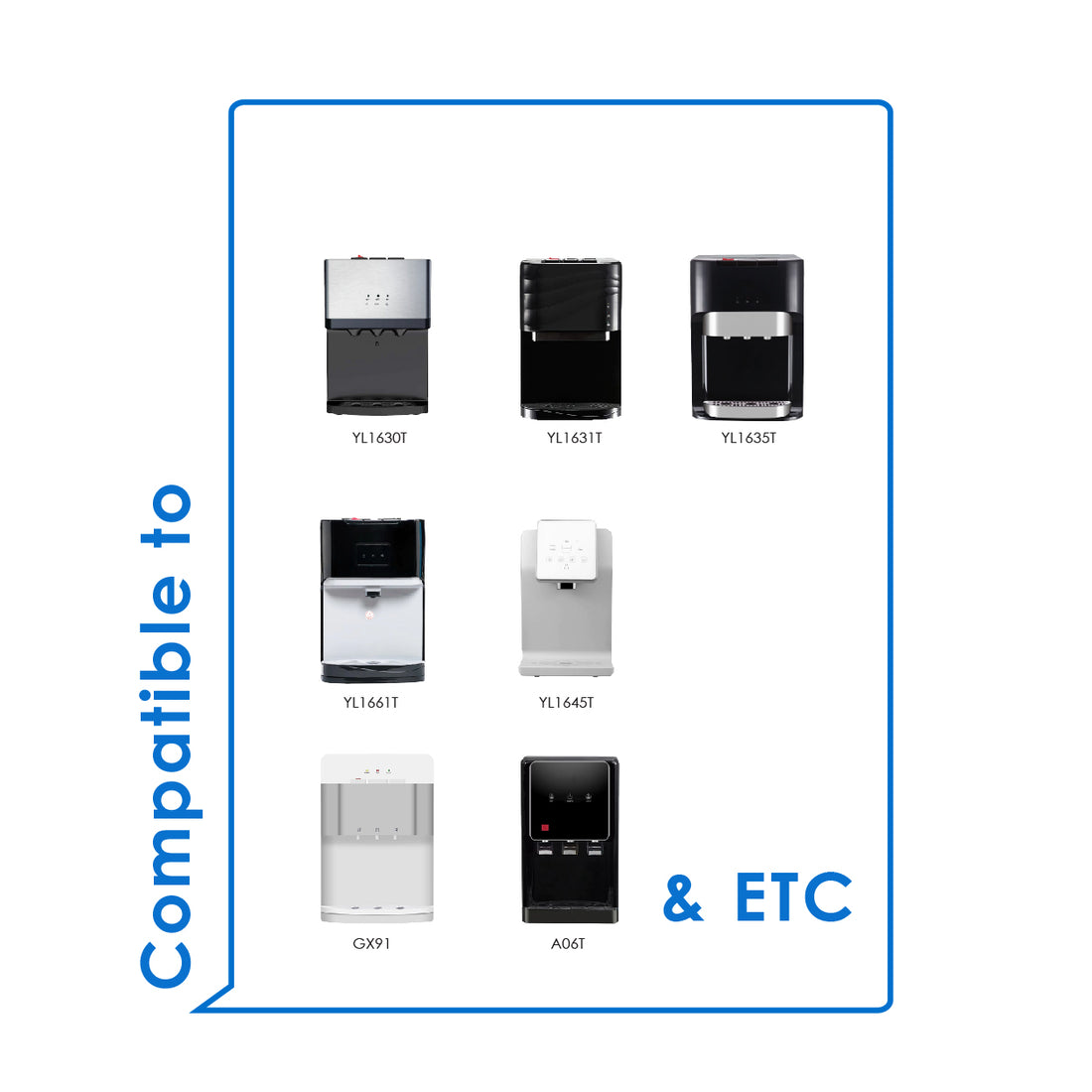 (JAKIM HALAL) Pureal Picogram 24cm NANO ALKALINE Water Filter Cartridges 4pcs Compatible to Midea