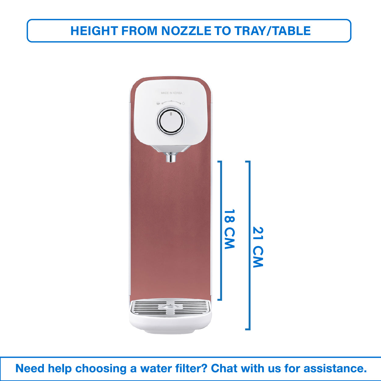 (JAKIM HALAL) Pureal Hot & Ambient PPA2111 Drinking Water Dispenser