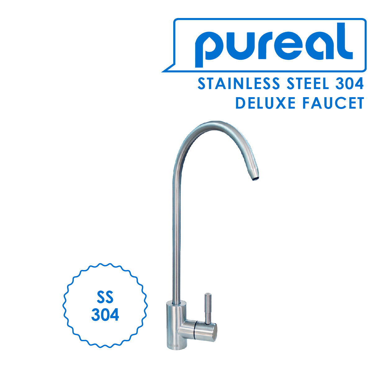 (JAKIM HALAL) Pureal Hybrid Home PPU-1020K with 1/4" Fittings Undersink Water Filter NSF certified