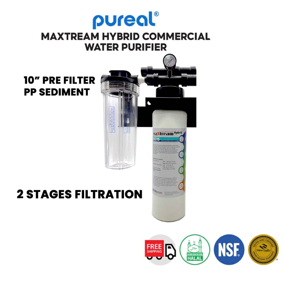 Maxtream HYBRID Filter System, Food & Beverage service Commercial use