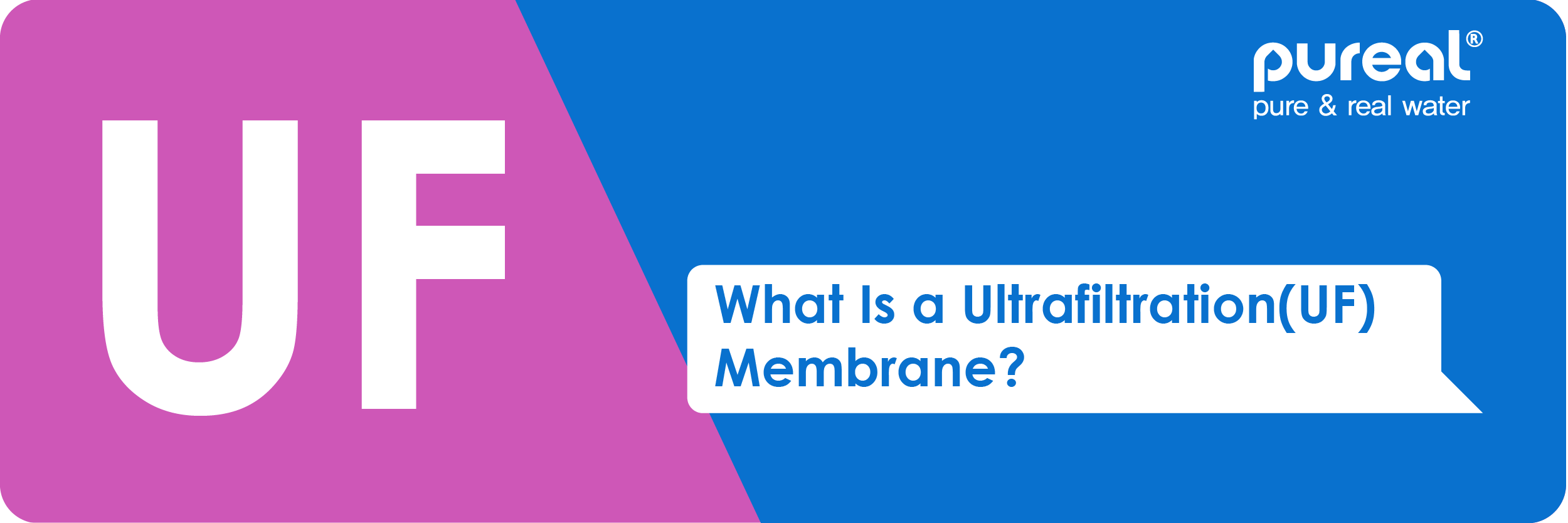 What Is a UF Membrane? A Simple Guide to Ultrafiltration – Pureal ...