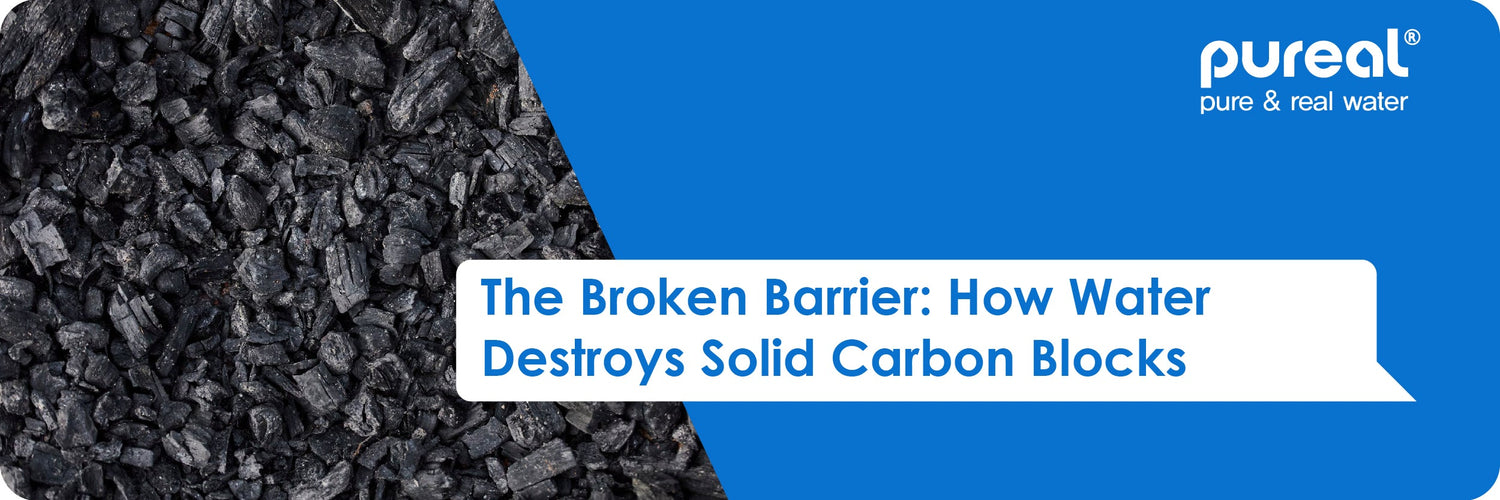 The Broken Barrier: How Water Destroys Solid Carbon Blocks