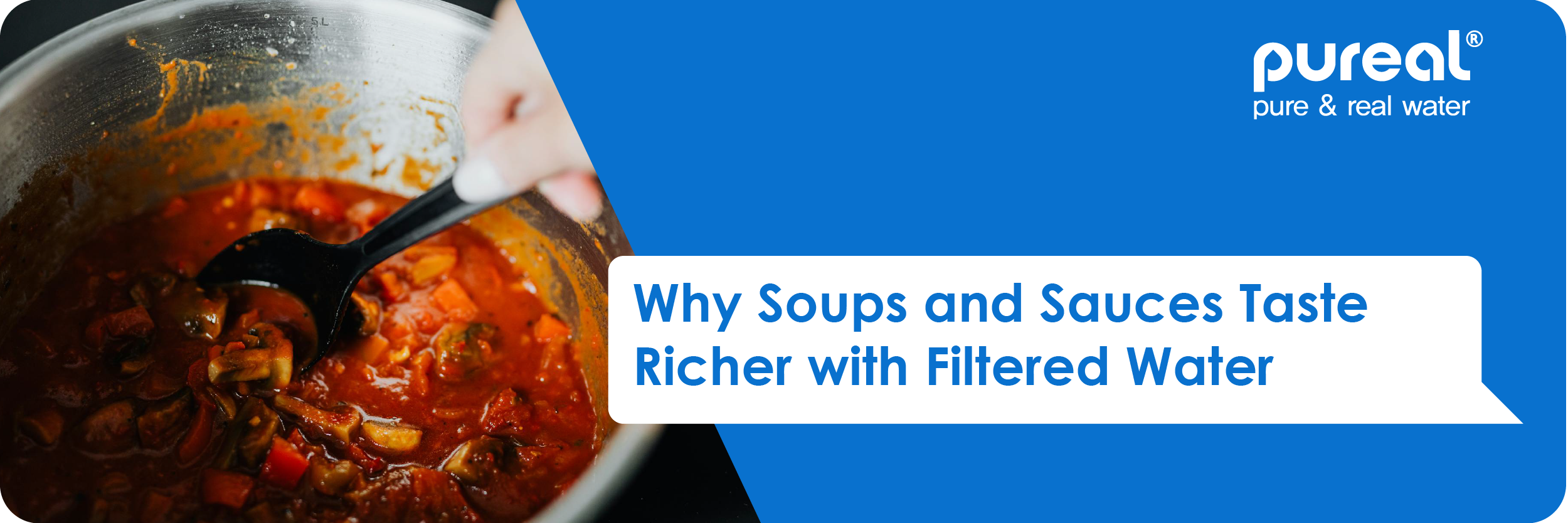 Why Soups and Sauces Taste Richer with Filtered Water