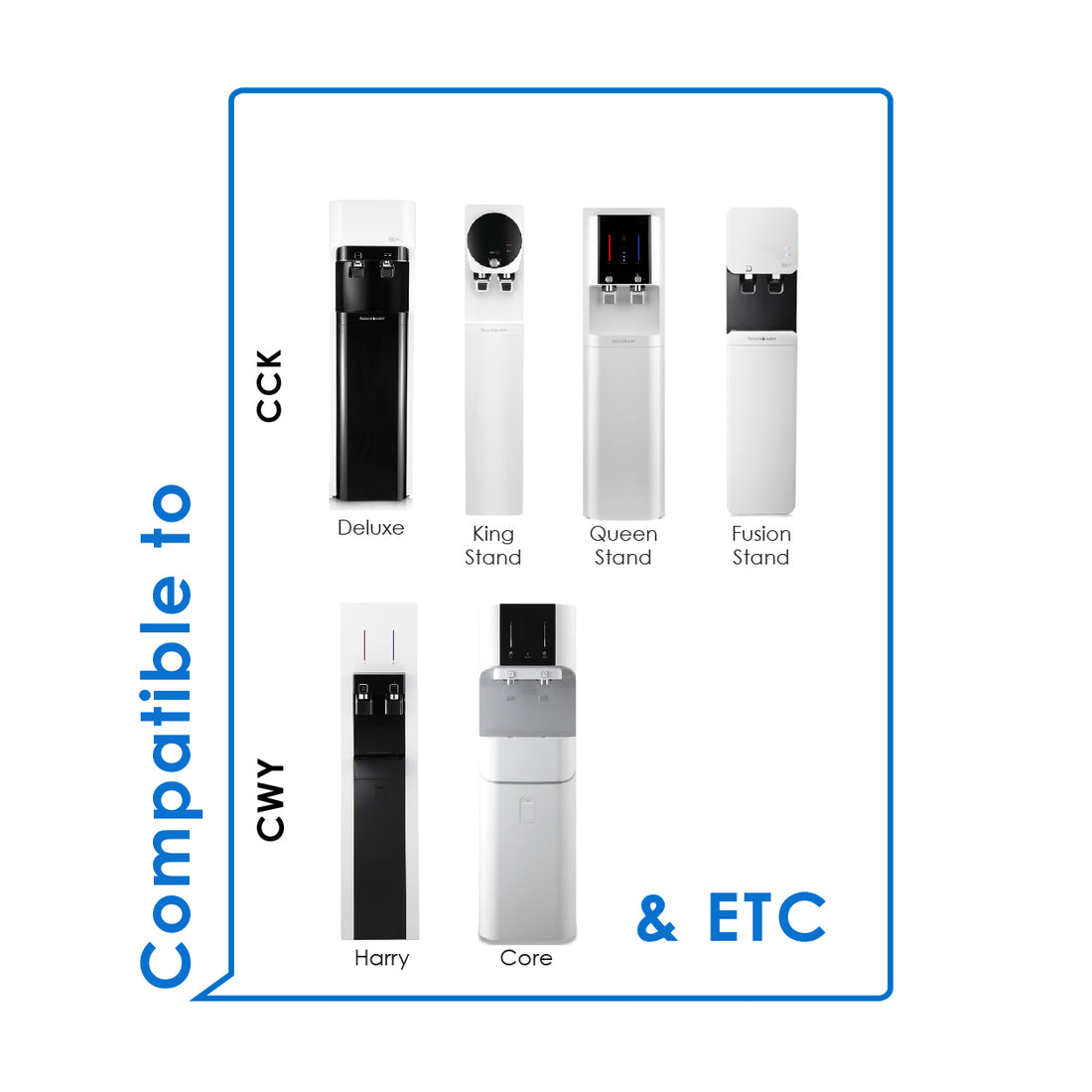 (JAKIM HALAL) Pureal Picogram 29cm NS UF Water Filter Cartridges 8pcs compatible to CCK floor stand