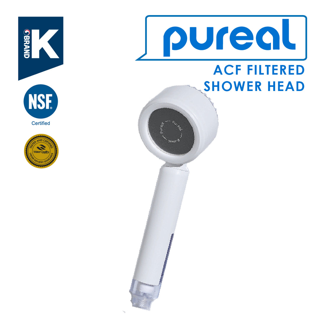 Pureal Travel Filter Shower Head