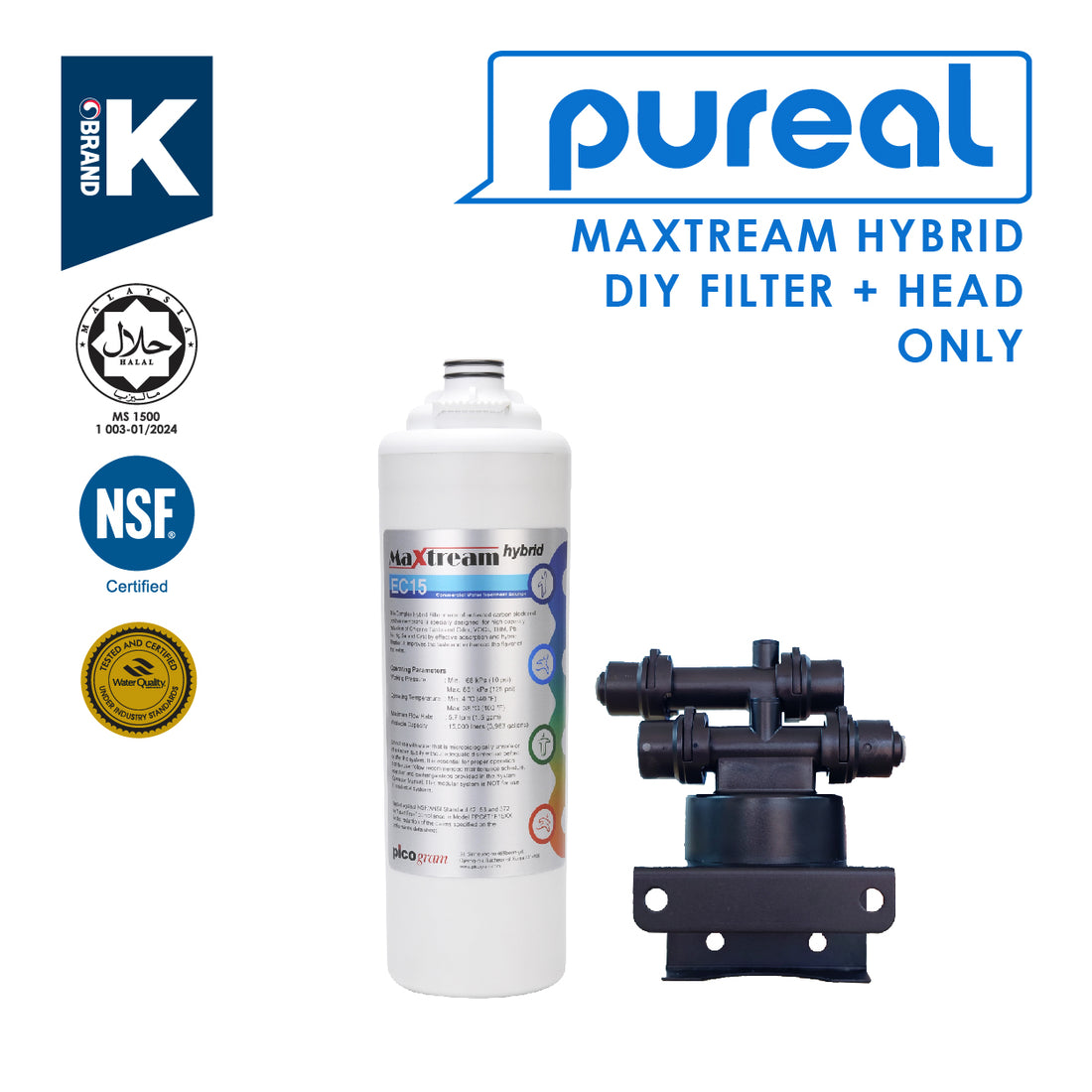 (JAKIM HALAL) [F&amp;B Water Filtration System] Maxtream/Hybrid Home PPU1700K Water Filtration System