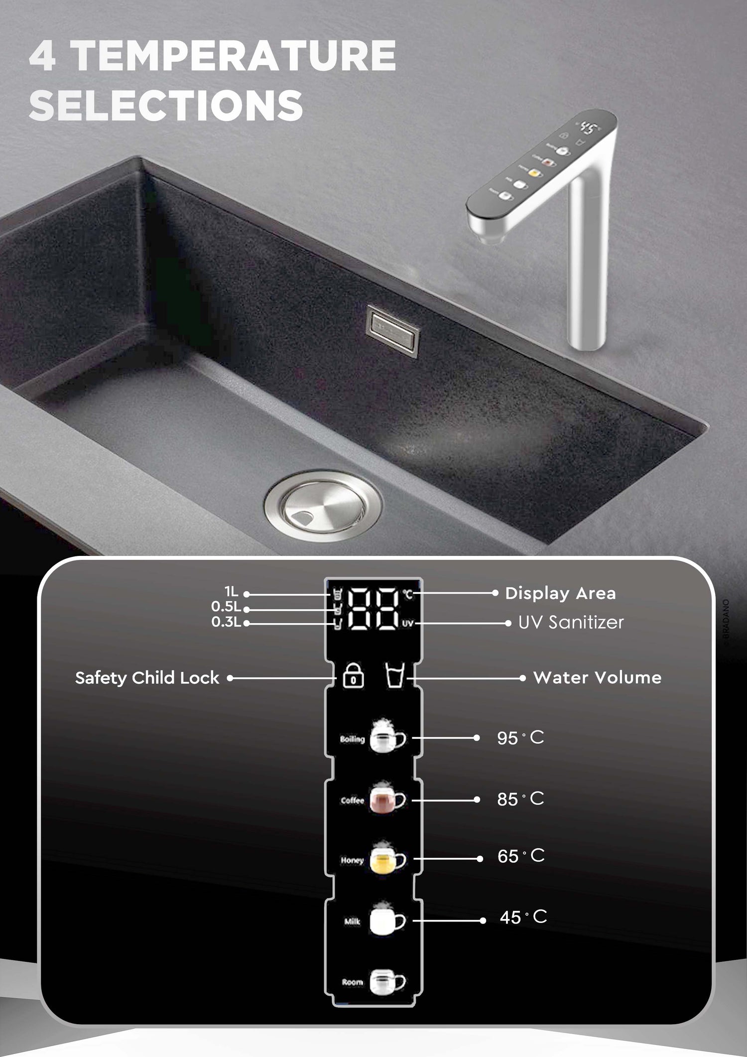 Real Instant Hot Tap | Experience the Ease of Modern Living: One-Touch Instant Hot Water at Your Fingertips! *FREE Installation