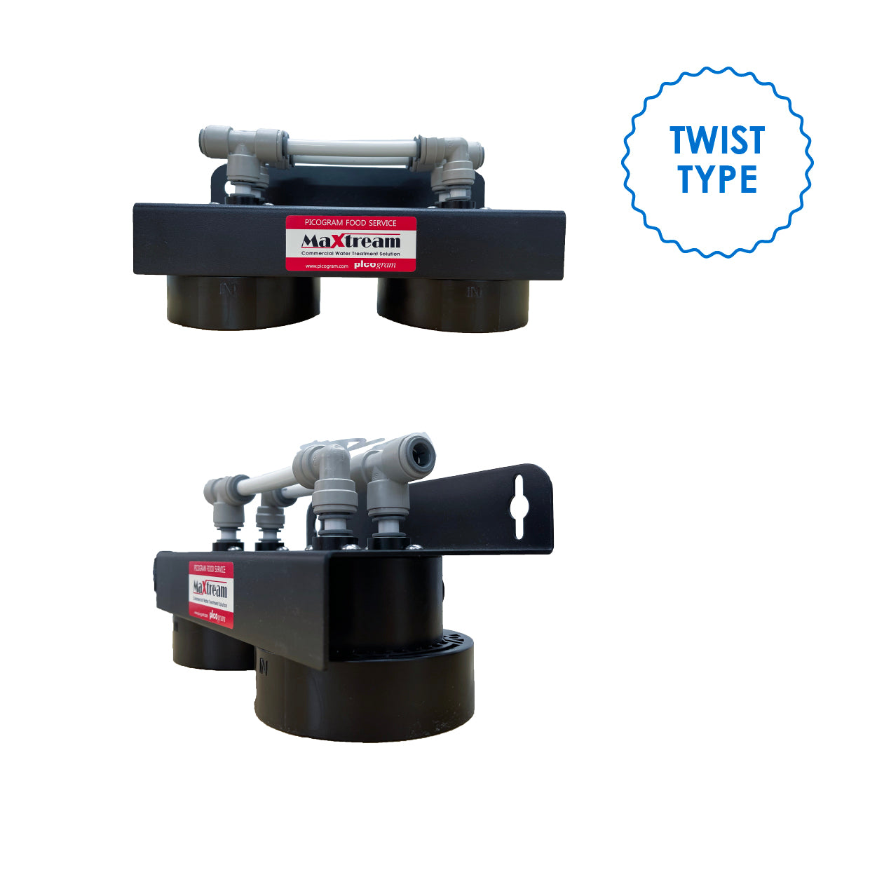 [Clearance] JAKIM HALAL | FREE HEADER | Pureal Dual Maxtream Hybrid Water Replacement Cartridges