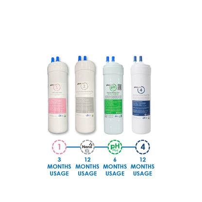 JAKIM HALAL | Senza x Pureal | Desktop / Countertop | 4 Stage | Nano Alkaline | Hot &amp; Cold | Water Dispenser