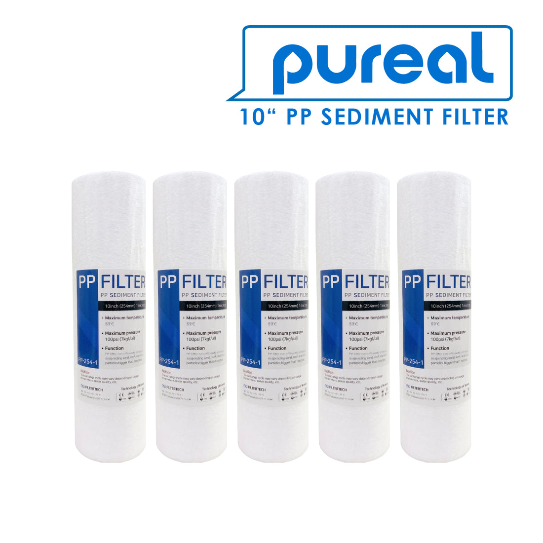 10"/20" | Replacement PP Sediment Filter Cartridge for Pre-Filter