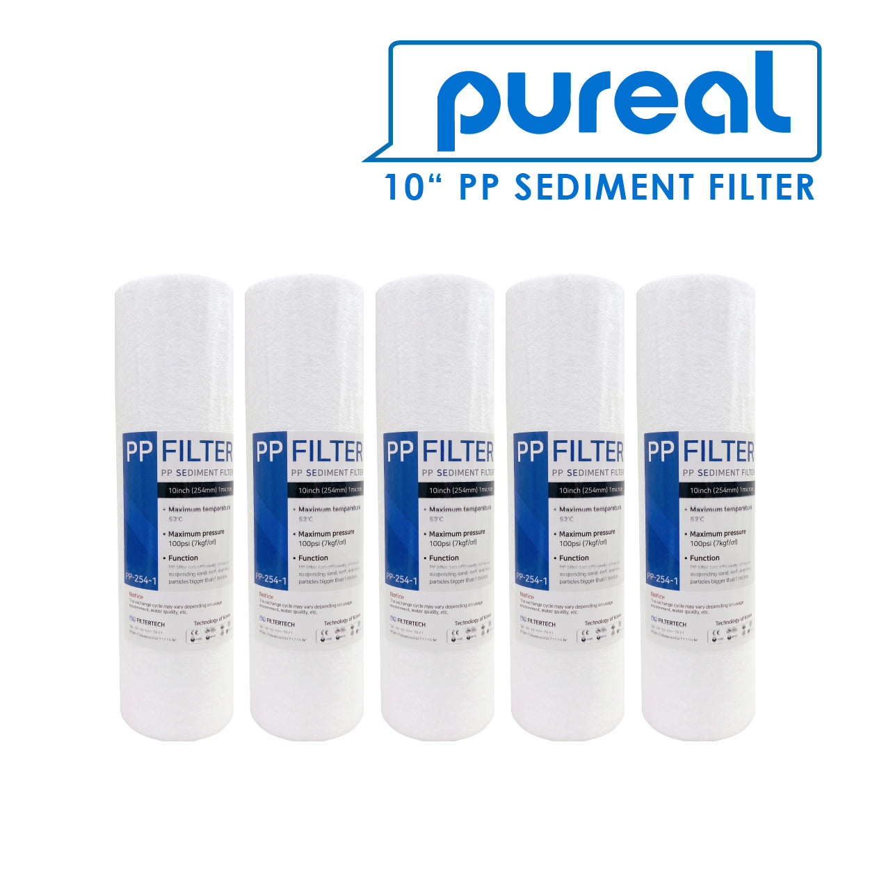 10"/20" | Replacement PP Sediment Filter Cartridge for Pre-Filter