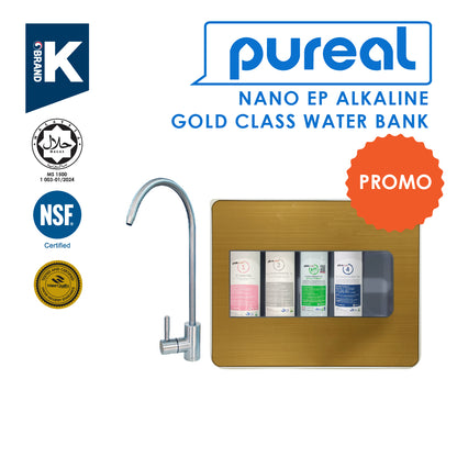 (JAKIM HALAL) Pureal Picogram Nano Alkaline Antioxidant Water Purifier Undersink System