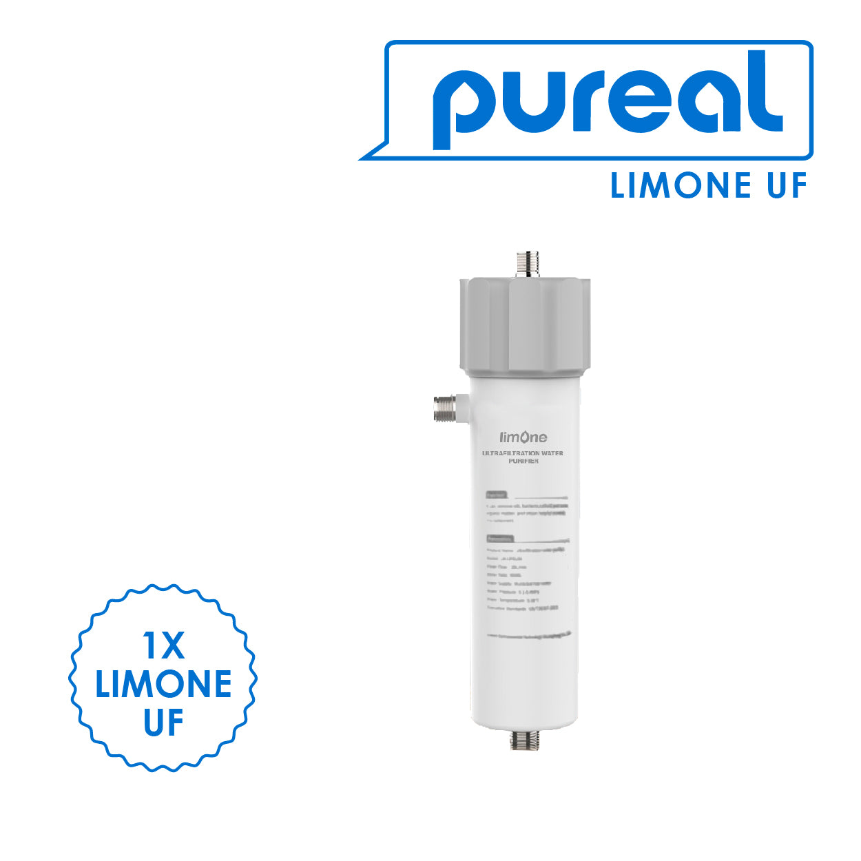 (JAKIM HALAL) Pureal Hybrid Home PPU1000K UnderSink Water Filter NSF 42 &amp; 372 Food Preparation, Boiler, Coffee (38000L)