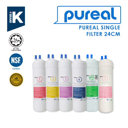(JAKIM HALAL) Pureal Picogram 24cm Replacement Filter Water Filter compatible to coway/midea