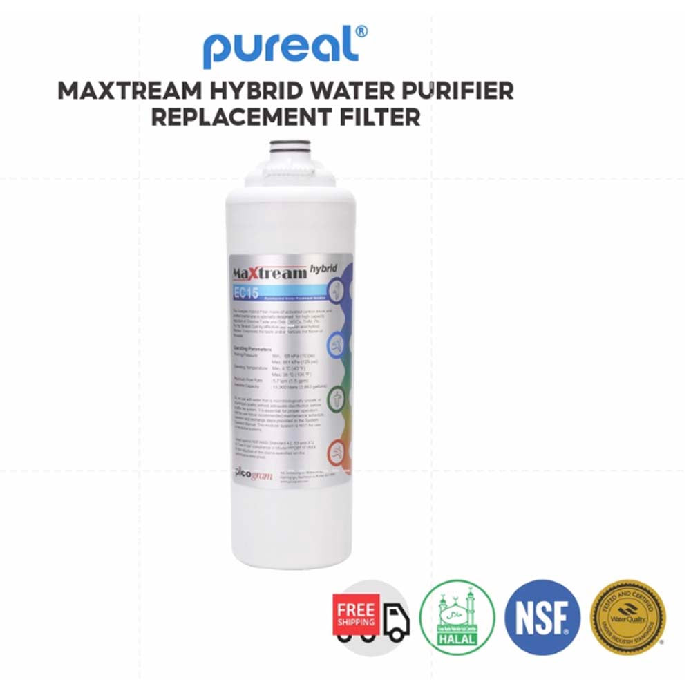 Pureal Maxtream Hybrid Water Purifier Replacement Filter