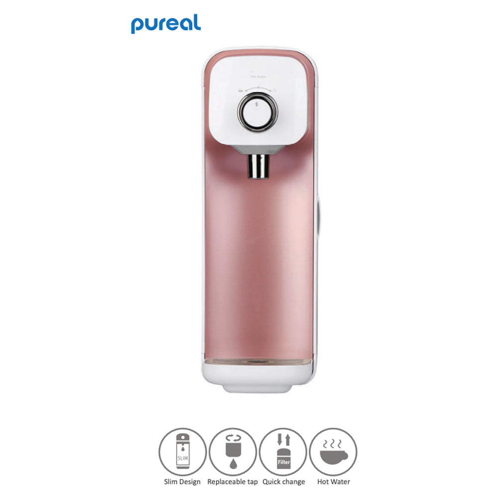 (FREE Undersink System) Pureal Hot &amp; Ambient Tankless Pureal Water Purifier Water Dispenser, Every drop is fresh &amp; healthy water!